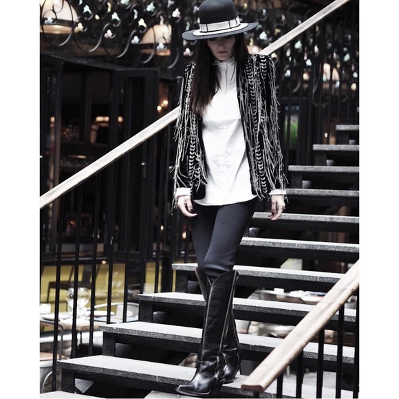 H&M STUDIO AW16 Knee-High Western Boots - Picture 9 of 16